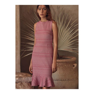 Banana Republic Red Sleeveless Sheath Dress 8 Petite